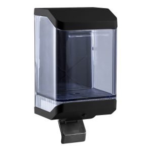 JIAJIAN MALL Dispenser Sapone Quadrato In Plastica, Ricaricabile, Può Essere Riempito Con Pompa E Dispenser Di Sapone, 15 Oz (450 Ml, Confezione Da 2