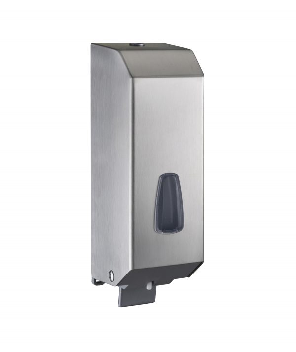 523 Satin stainless steel - SOAP DISPENSER INOX- CART 1 L