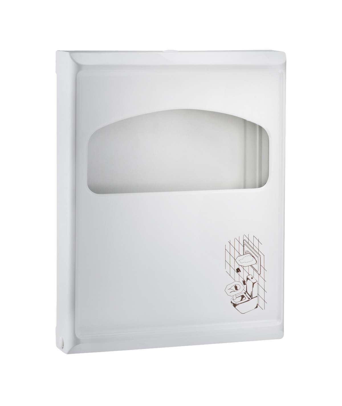 Chimeplast 800480300ARMPEQ - Armario protector para calentador, aluminio  blanco 800 x 480 x 300