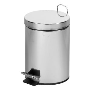 550 Stainless-Steel - STAINLESS-STEEL BIN WITH PEDAL 5 L