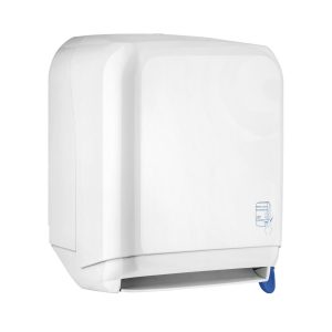 640 White - TOWEL PAPER DISPENSER WITH LEVER