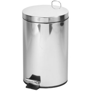 642 Stainless-Steel - STAINLESS-STEEL BIN WITH PEDAL- 20 L