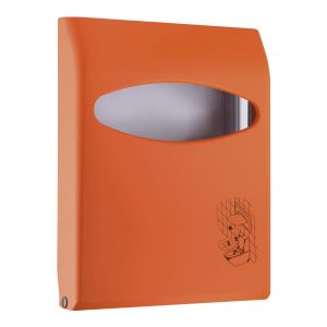 662 Orange Colored - WC-ABDECKUNGSSPENDER