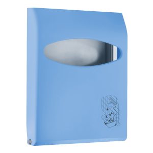 662 Light blue Colored - WC-COVER PAPER DISPENSER