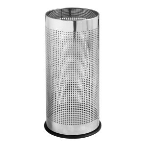 684 Stainless-Steel - STAINLESS STEEL UMBRELLA STAND OR BIN- 22 L