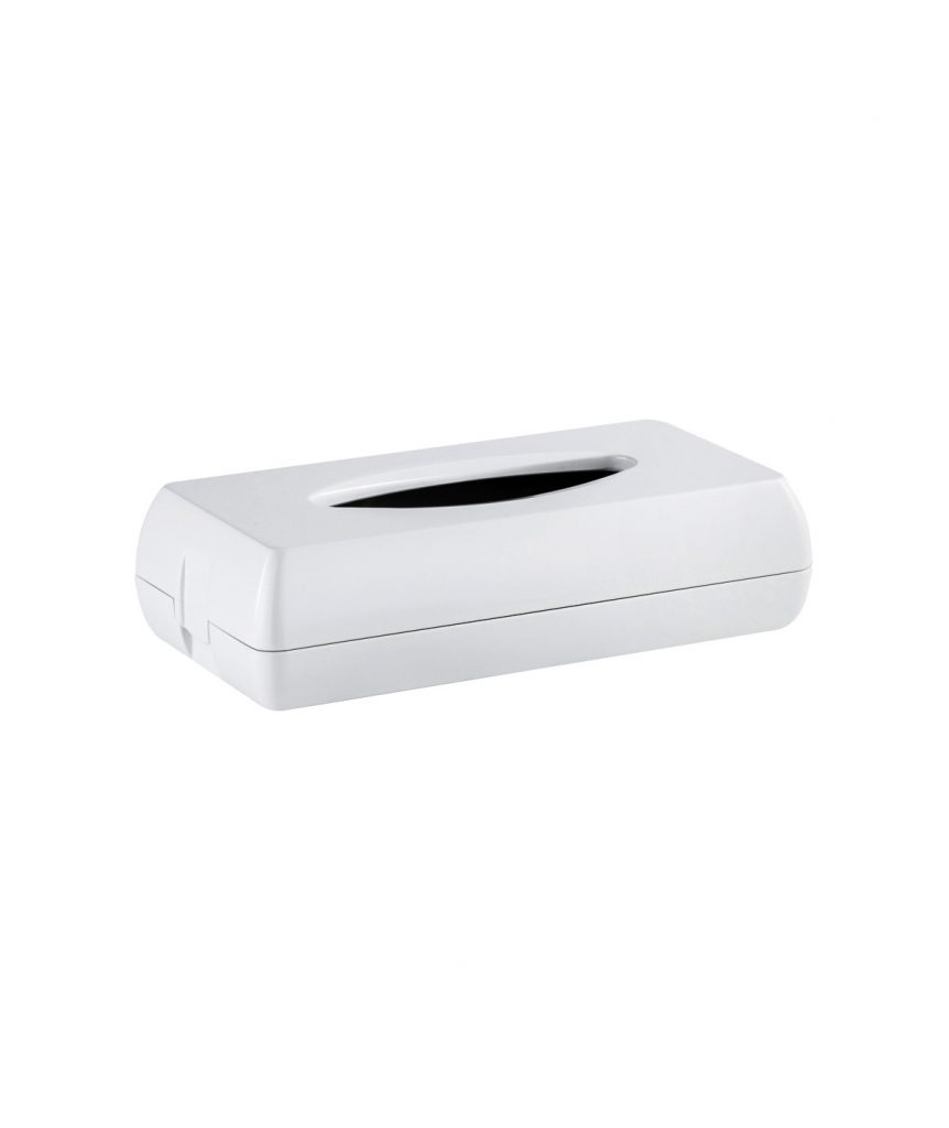 687 White FACIAL TISSUE DISPENSER Mar Plast