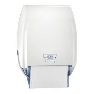 712 White - for towel - PAPER ROLL TOWEL DISPENSER RETRACTABLE