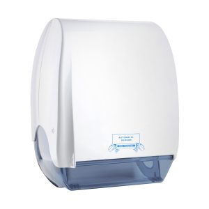 713 White - ELECTRONIC TOWEL DISPENSER FOR TEXTILE ROLL