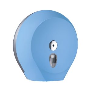 758 Light blue Colored - TOILET ROLL DISPENSER- MAXI