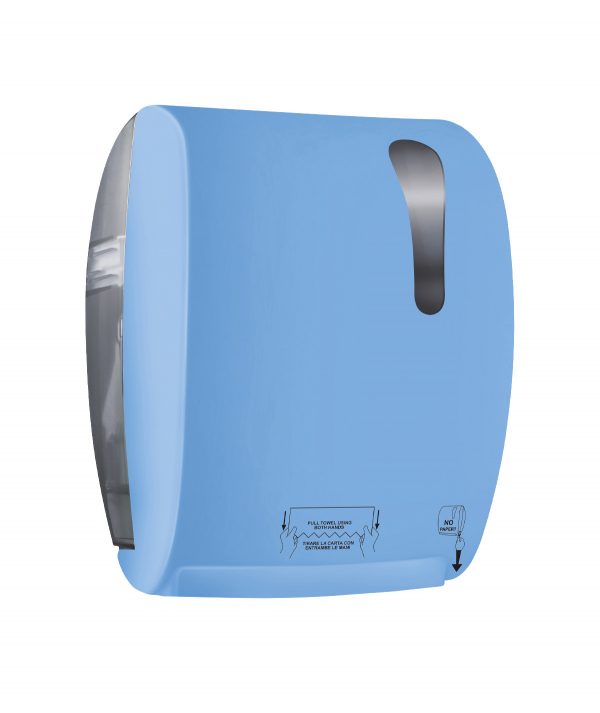 780 Light blue Colored - AUTOMATIC CUT TOWEL PAPER DISPENSER