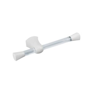 814 White - WALL SUPPORT FOR TOILER PAPER ROLL