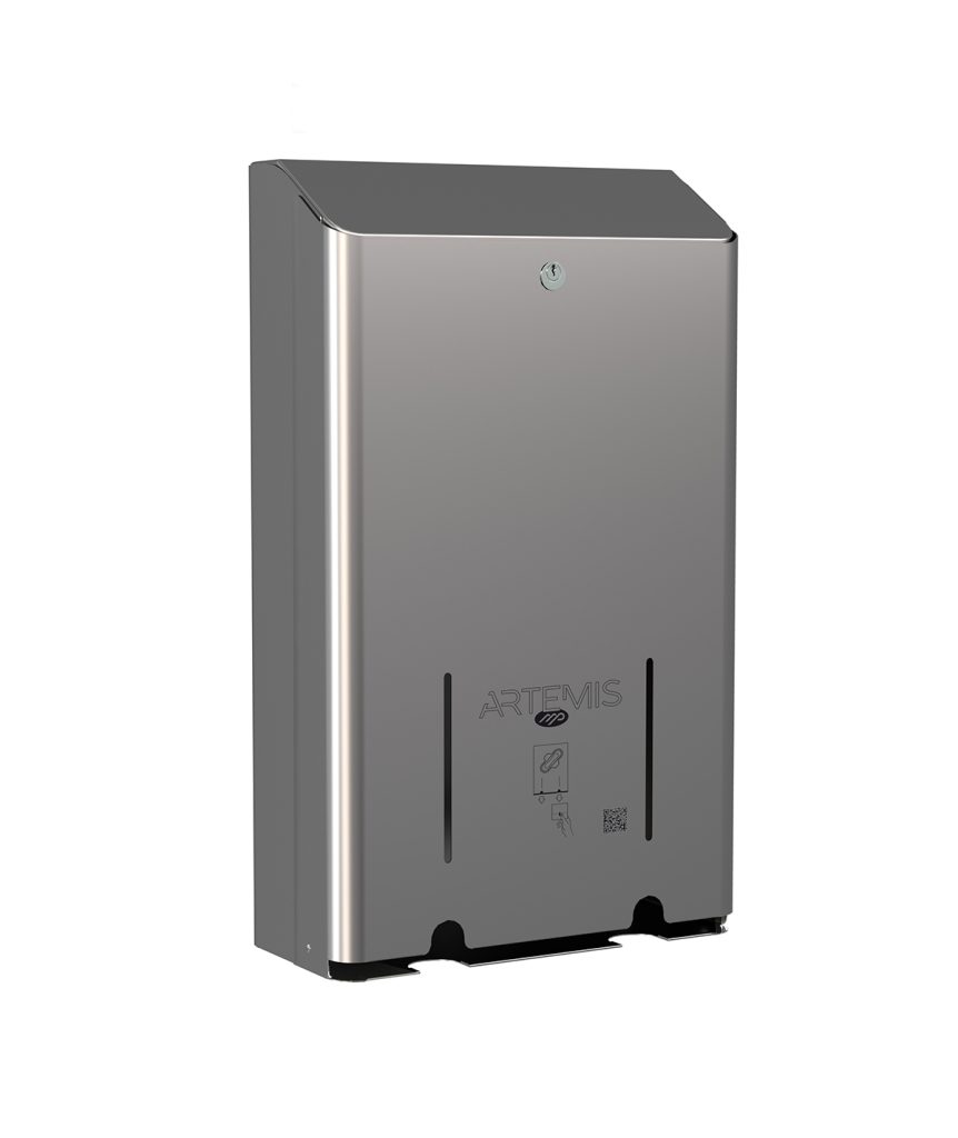 Dispenser Per Assorbenti Igienici Marplast - Bianco, Plastica, Da Montare A Parete